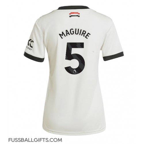 Manchester United Harry Maguire #5 Fußballbekleidung 3rd trikot Damen 2024-25 Kurzarm